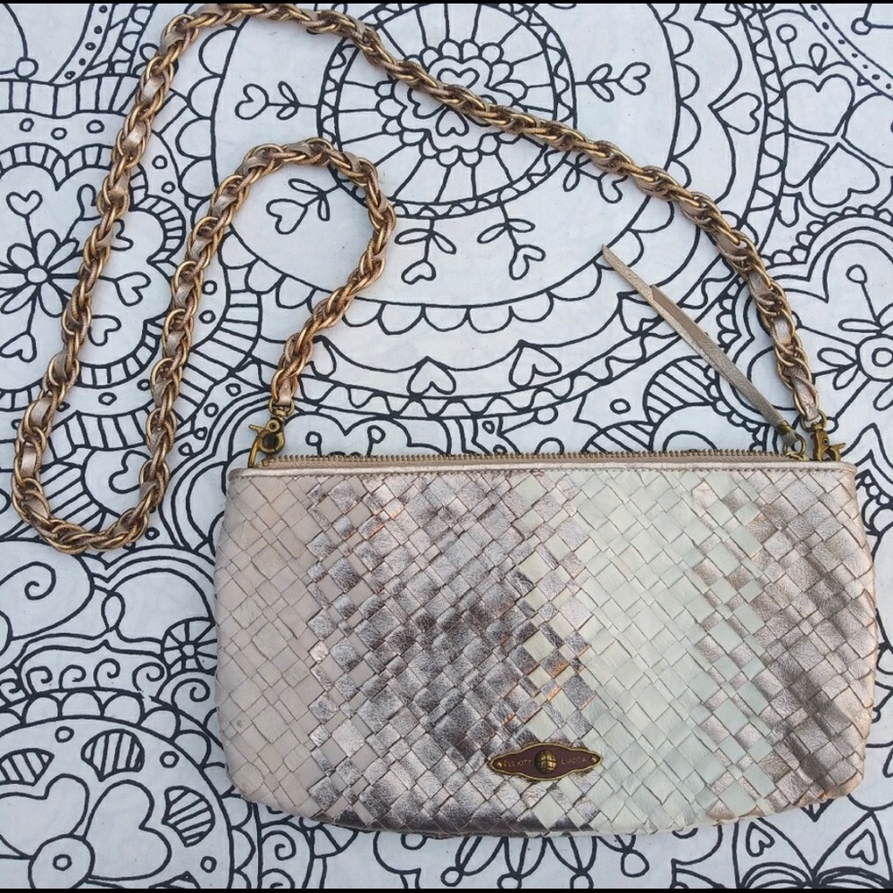 Elliott Lucca leather cross body bag